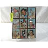 Image 1 : LOT 9 1968 TOPPS BASEBALL PLAYER CARDS