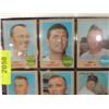 Image 2 : LOT 9 1968 TOPPS BASEBALL PLAYER CARDS