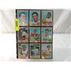 Image 1 : LOT 9 1968 TOPPS BASEBALL PLAYER CARDS
