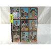 Image 1 : LOT 9 1968 TOPPS BASEBALL PLAYER CARDS