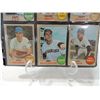 Image 4 : LOT 9 1968 TOPPS BASEBALL PLAYER CARDS