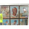Image 2 : LOT 9 1968 TOPPS BASEBALL PLAYER CARDS