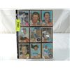 Image 1 : LOT 9 1968 TOPPS BASEBALL PLAYER CARDS