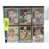 Image 1 : LOT 6 1961 TOPPS BASEBALL PLAYER CARDS