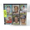 Image 1 : LOT 6 1966 TOPPS BASEBALL PLAYER CARDS