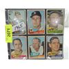 Image 1 : LOT 6 1965 TOPPS BASEBALL PLAYER CARDS