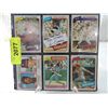 Image 1 : LOT 6 1980 TOPPS BASEBALL PLAYER CARDS