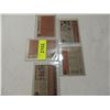 Image 2 : LOT 5 1962 TOPPS BASEBALL PLAYER CARDS