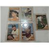 Image 1 : LOT 5 1962 TOPPS BASEBALL PLAYER CARDS