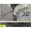 Image 2 : FRAMED AUTOGRAPHED PHOTO WHITEY FORD & SANDY KOUFA