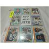 Image 1 : LOT 107 MISC 1978 FOOTBALL PLAYER CARDS