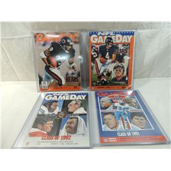 LOT 4 NFL GAME DAY PROGRAMS
