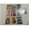 Image 1 : LOT 10 ASSORTED FOOTBALL PLAYER CARDS