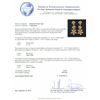 Image 7 : 18KT Three-Tone Gold 6.25ctw Diamond Earrings