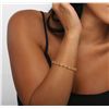 Image 3 : 14KT Yellow Gold 14.76ctw Yellow Sapphire and Diamond Bracelet