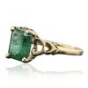Image 4 : 14KT Yellow Gold 2.71ct Emerald Ring