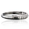 Image 4 : 18KT White Gold 1.67ctw Diamond Bangle Bracelet