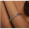 Image 5 : 18KT White Gold 1.67ctw Diamond Bangle Bracelet