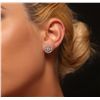 Image 3 : 14KT White Gold 1.94ctw Diamond Earrings