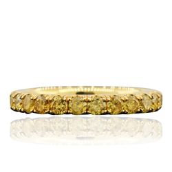 14KT Yellow Gold 1.27ctw Diamond Ring