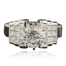 18KT White Gold 2.36ctw Diamond Ring