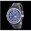 Image 3 : Ladies Chanel J12 Marine Stainless Steel Wristwatch