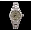 Image 3 : Ladies Rolex Stainless Steel Oyster Perpetual Wristwatch