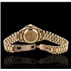 Image 7 : Ladies Rolex 14KT Yellow Gold 1.45ctw Diamond Oyster Perpetual Wristwatch