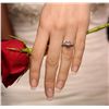Image 5 : 14KT White Gold 0.99ctw Diamond Ring