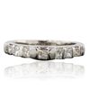 Image 1 : 18KT White Gold 0.80ctw Diamond Ring