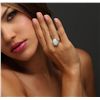 Image 2 : 14KT Yellow Gold Opal and Diamond Ring