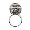 Image 6 : 18KT White Gold 3.07ctw Diamond Ring