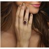 Image 2 : 14KT Yellow Gold 9.25ct Ruby and Diamond Ring