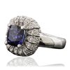 Image 4 : 14KT White Gold 2.25ct Tanzanite and Diamond Ring