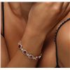 Image 5 : 14KT Yellow Gold 17.91ctw Ruby and Diamond Bracelet
