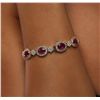Image 6 : 14KT Yellow Gold 17.91ctw Ruby and Diamond Bracelet