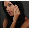 Image 5 : 14KT White Gold EGL Certified 1.58ctw Diamond Ring