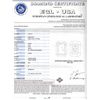 Image 9 : 14KT White Gold EGL Certified 1.58ctw Diamond Ring