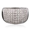 Image 3 : 14KT White Gold 1.36ctw Diamond Ring