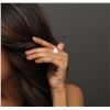 Image 6 : 14KT White Gold 1.36ctw Diamond Ring