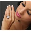 Image 5 : 14KT White Gold 5.02ct EGL Certified Brilliant Cut Diamond Ring