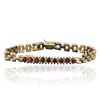 Image 1 : 14KT Yellow Gold 1.26ctw Ruby and Diamond Bracelet