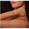 Image 3 : 14KT Yellow Gold 1.26ctw Ruby and Diamond Bracelet