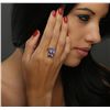 Image 5 : 14KT Rose Gold 9.42ct Tanzanite and Diamond Ring
