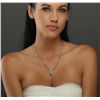 Image 1 : Platinum 4.81ctw Diamond Vintage Necklace