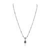 Image 4 : Platinum 4.81ctw Diamond Vintage Necklace