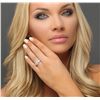 Image 5 : 14KT White Gold 1.32ctw Diamond Ring