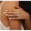 Image 5 : 14KT White Gold 2.63ct Tanzanite and Diamond Ring