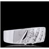 Image 4 : 14KT White Gold 0.86ctw Diamond Ring