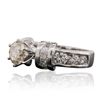 Image 2 : 14KT White Gold 4.05ctw Diamond Ring